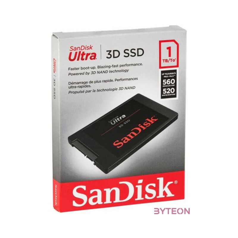 SANDISK Ultra 3D SATA 2.5inch SSD 1TB