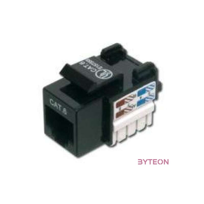 DIGITUS Keystone Modul Cat6 RJ45 unshielded cable installation via LSA stripes class E