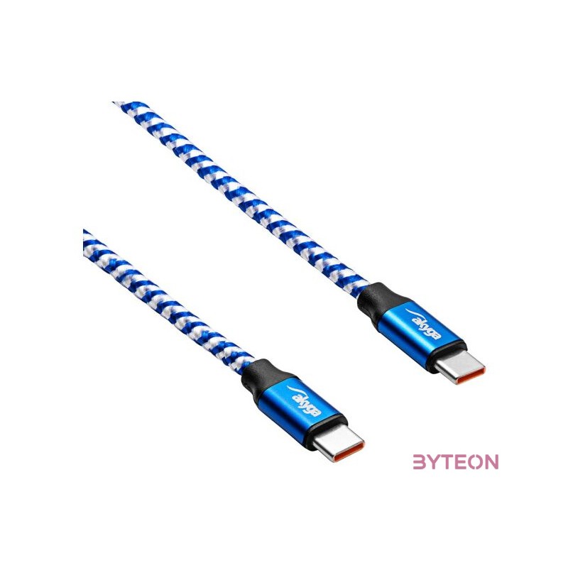 AKYGA Cable USB AK-USB-38 USB type C m , USB type C m ver. 2.0 100W 1.8m