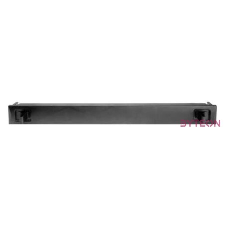 DIGITUS blank panel 19inch 1U black RAL9005 snap-in function