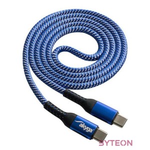 AKYGA Cable USB AK-USB-37 USB type C m , USB type C m ver. 2.0 100W 1.0m