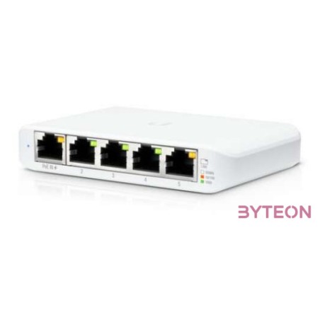 UBIQUITI USW Flex Mini 5x GbE managed Switch PoE In 802.3af,at or 5V. 1A USB-C