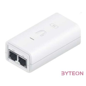 Ubiquiti 24V 1A fehér színű POE tápegység Gigabit LAN porttal