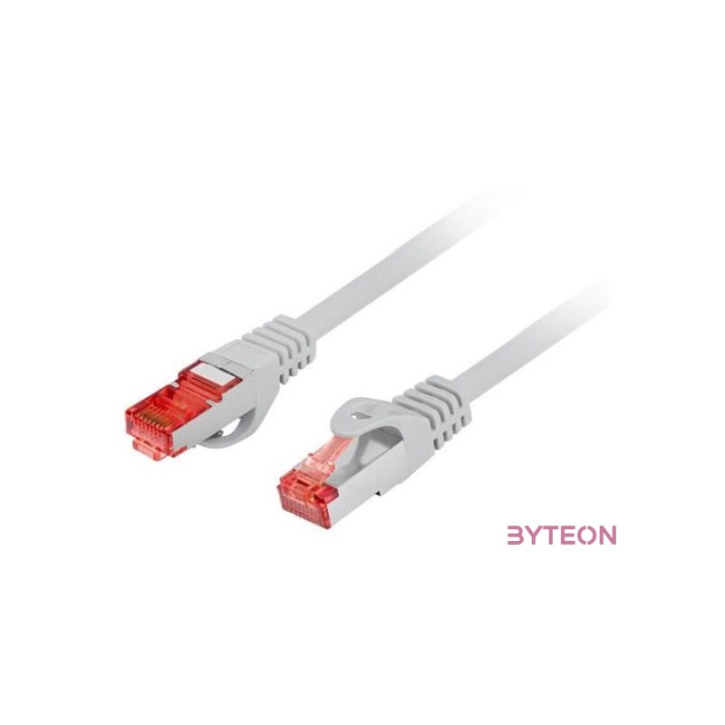 LANBERG Patchcord cat.6 FTP LSZH CU 1.5m grey Fluke passed