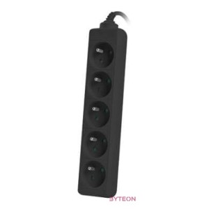 LANBERG power strip 1m 5 sockets for UPS system