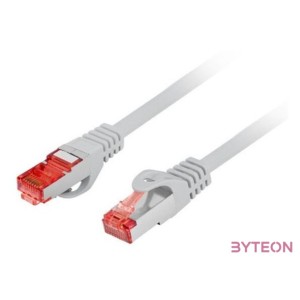 LANBERG Patchcord cat.6 FTP LSZH CU 1.5m grey Fluke passed