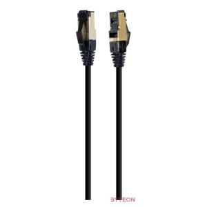 GEMBIRD PP8-LSZHCU-BK-1.5M S,FTP Cat. 8 LSZH patch cord black 1.5m