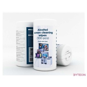 GEMBIRD CK-AWW100-01 Alcohol screen cleaning wipes 100 pcs