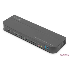 DIGITUS KVM Switch 4x1 DP DP,HDMI Out USB 4Kx2K 60Hz