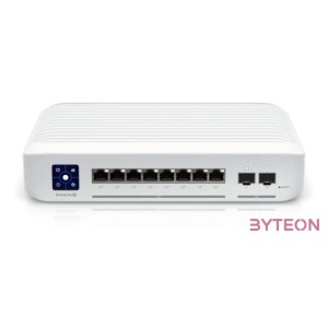 UBIQUITI USW-ENTERPRISE-8-POE UNIFI SWITCH 8x 2.5GB,S RJ45 POE 2x 10GB,S SFP TOUCHSCREEN TOTAL 120W