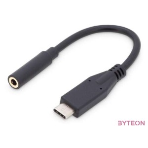 ASSMANN USB Type-C Audio Adapter Cable Type-C St to 3.5mm Jack Bu