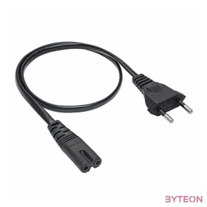 AKYGA AK-RD-04A Power cable for notebook IEC C7 250V,50Hz 0.5m