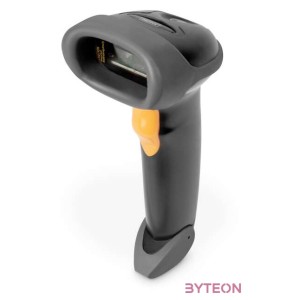 DIGITUS 1D Barcode Scanner bi-directional 200scans,sec 2m USB-RJ45 Cable