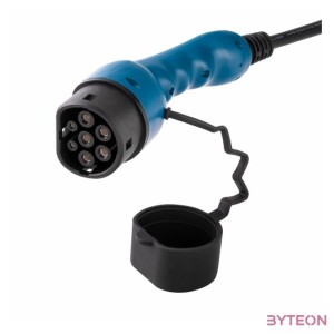 AKYGA Charger for electric cars AK-EC-07 Type2 LCD 16A 5m blue