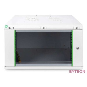 DIGITUS 19inch Wall Cabinet 7HE SoHoline RAL7035 grey without tray 416x600x450mm