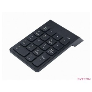 GEMBIRD KPD-W-02 Wireless numeric keypad 18 keys black
