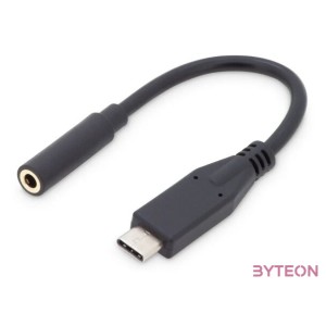 ASSMANN USB Type-C Audio Adapter Cable Type-C St to 3.5mm Jack Bu