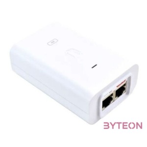 Ubiquiti 24V 1A fehér színű POE tápegység Gigabit LAN porttal