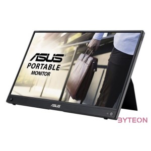 ASUS MB16AWP 15.6inch WLED IPS FHD AG 169 60Hz 250cd,m2 5ms Mini HDMI USB Type-C 2x1.5W speaker BlackGunMetal