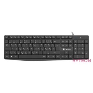NATEC Keyboard Nautilus Slim HU layout black