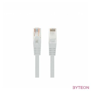 LANBERG Patchcord cat.6 UTP LSZH CU 0.5m grey Fluke passed