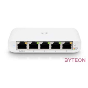 UBIQUITI USW Flex Mini 5x GbE managed Switch PoE In 802.3af,at or 5V. 1A USB-C