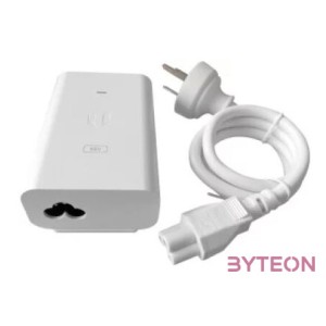 Ubiquiti 24V 1A fehér színű POE tápegység Gigabit LAN porttal