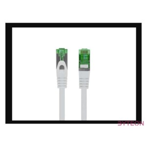 LANBERG Patchcord cat.7 S,FTP LSZH CU 1m grey Fluke passed