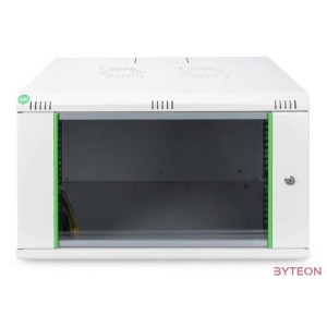 DIGITUS 19inch Wall Cabinet 7HE SoHoline RAL7035 grey without tray 416x600x450mm