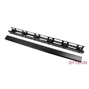 LANBERG vertical cable management panel 27U 2x for 19inch free-standing cabinets FF01  FF02 black