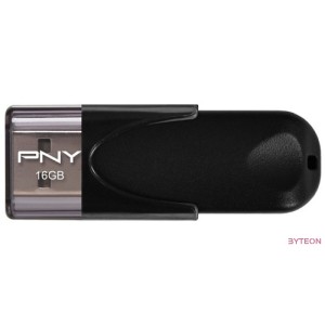 PNY Attaché 4 16GB [USB2.0] - Fekete