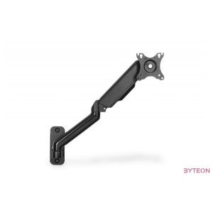 DIGITUS Single Gas Spring Monitor Wall Mount 32inch 9kg max black