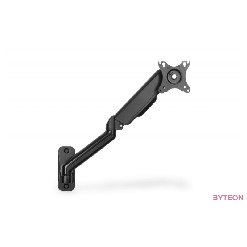 DIGITUS Single Gas Spring Monitor Wall Mount 32inch 9kg max black