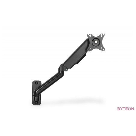 DIGITUS Single Gas Spring Monitor Wall Mount 32inch 9kg max black