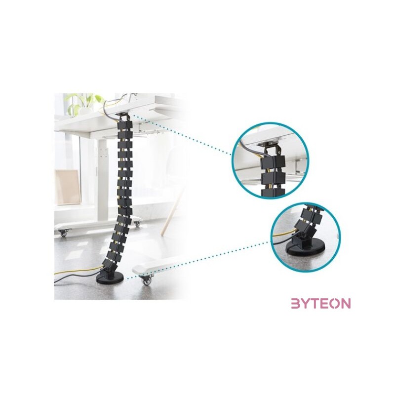 DIGITUS Cable Management Spine color black