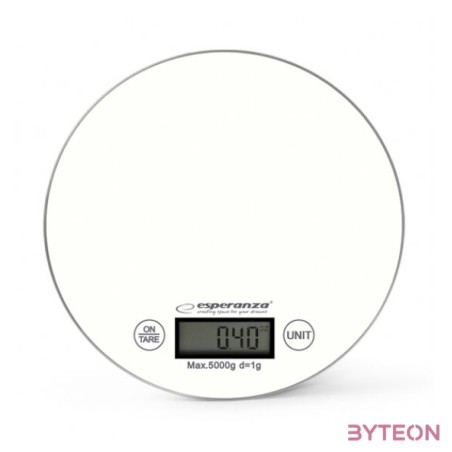 Esperanza Mango konyhai mérleg, fehér