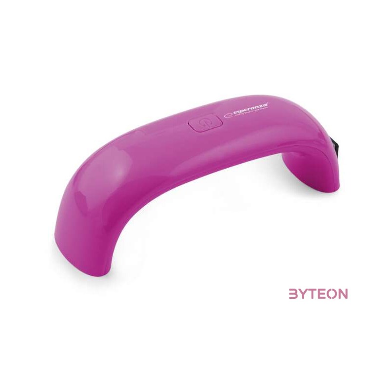 Esperanza Pearl UV lámpa körömápoláshoz, rózsaszín