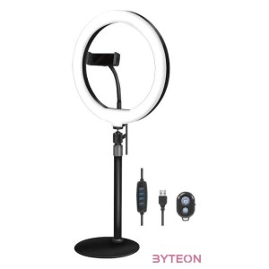 Logilink Körfény okostelefonhoz, távzárral, állítható magasságú