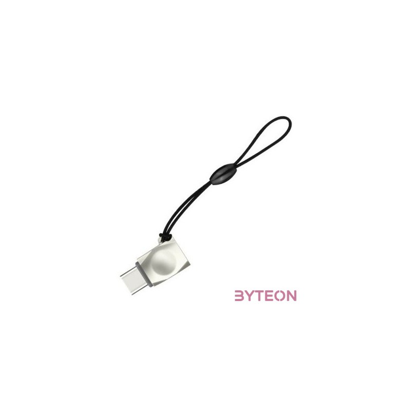 HOCO Adapter csatlakozó - micro USB - C-típusú UA8 ezüst