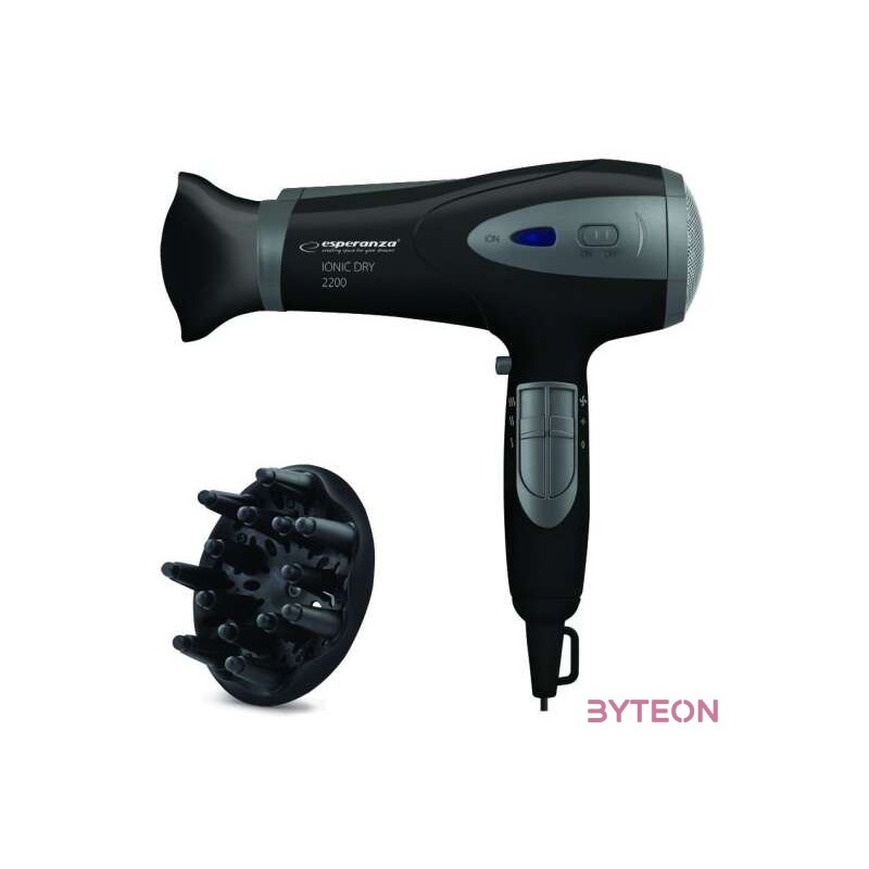 Esperanza Vivien hajszárító 2200W, fekete
