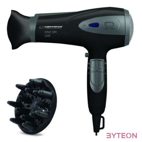 Esperanza Vivien hajszárító 2200W, fekete