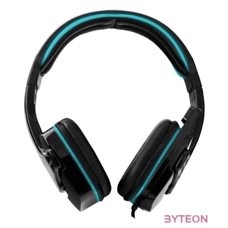 Esperanza Raven Gamer mikrofonos fejhallgató, sztereó, fekete-kék