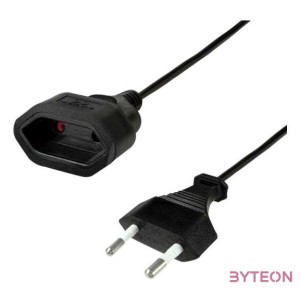 Logilink Tápkábel hosszabbító, CEE7,16, 0,2 m