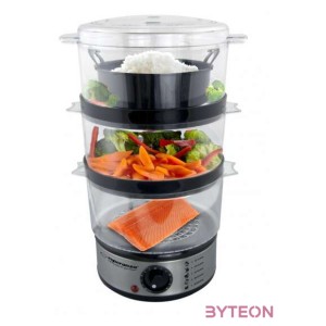 Esperanza Volcano elektromos párológép, 400 W, fekete-ezüst