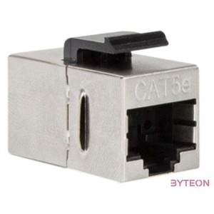 Logilink Cat.5e Keystone Inline csatlakozó, STP, 14,5 mm széles, fém