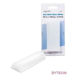 Logilink ragasztó pisztpoly rudak O7,2 mm, 12 db, alkalmas WZ0050