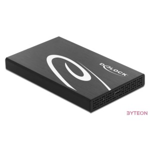 Delock Külso ház 2.5 SATA HDD , SSD-hez SuperSpeed USB 3.1 Gen 2 10 Gbps