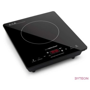 Esperanza Vesuvius indukciós főzőlap, 2000 W, fekete