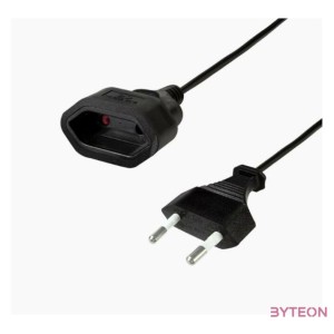 Logilink Tápkábel hosszabbító, CEE7,16, 0,2 m