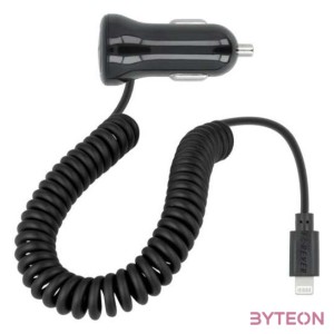 Forever M-01 Autós tölto iPhone-hoz 8-PIN 2,1A, fekete